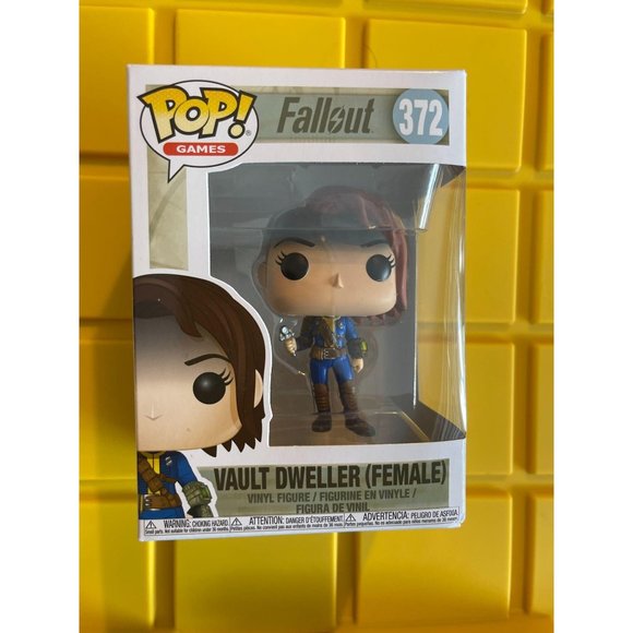 Funko Pop Games Fallout Vault Dweller (Female) #372 Vinyl Figure - Picture 9 of 9